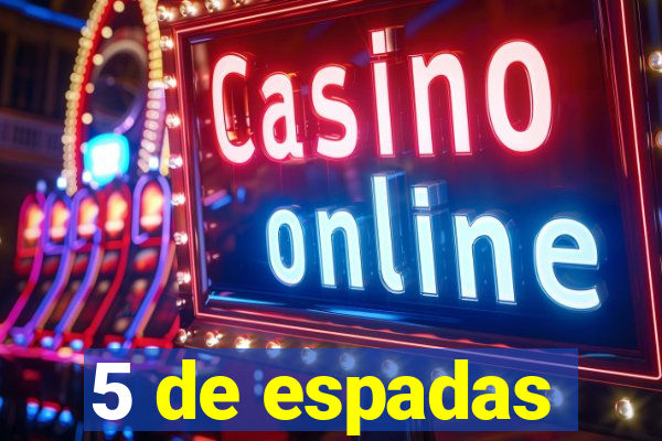 5 de espadas
